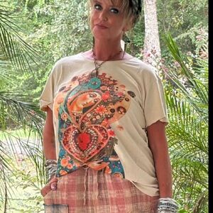 Bohemian Immaculate Views Jaded Gypsy T-Shirt